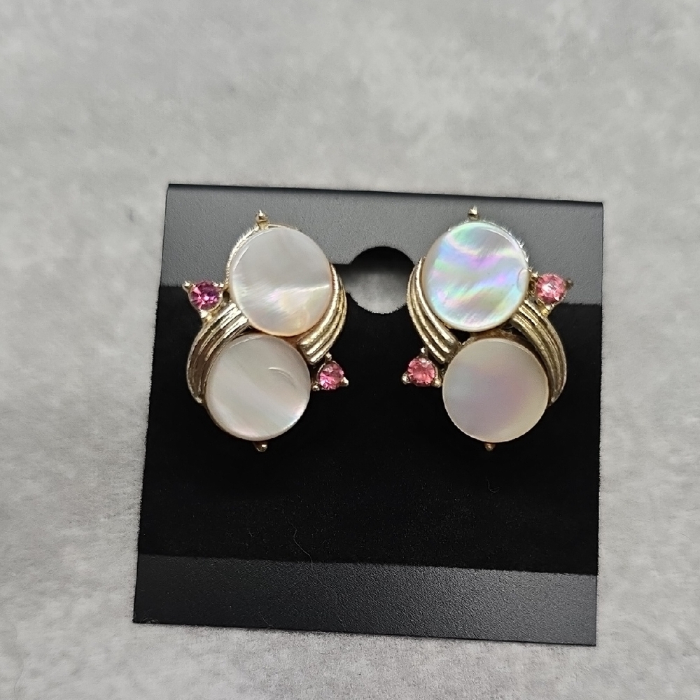 Vintage Coro Clip On Earrings